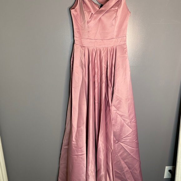 Pretty Pink Gown Dress - Picture 4 of 6